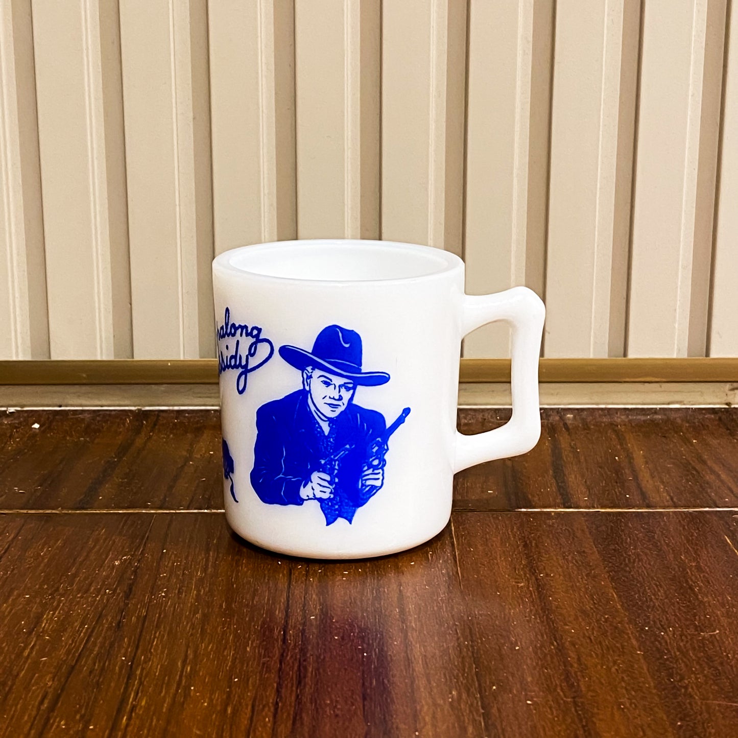 Hazel Atlas Hopalong Cassidy Blue (HCB1)