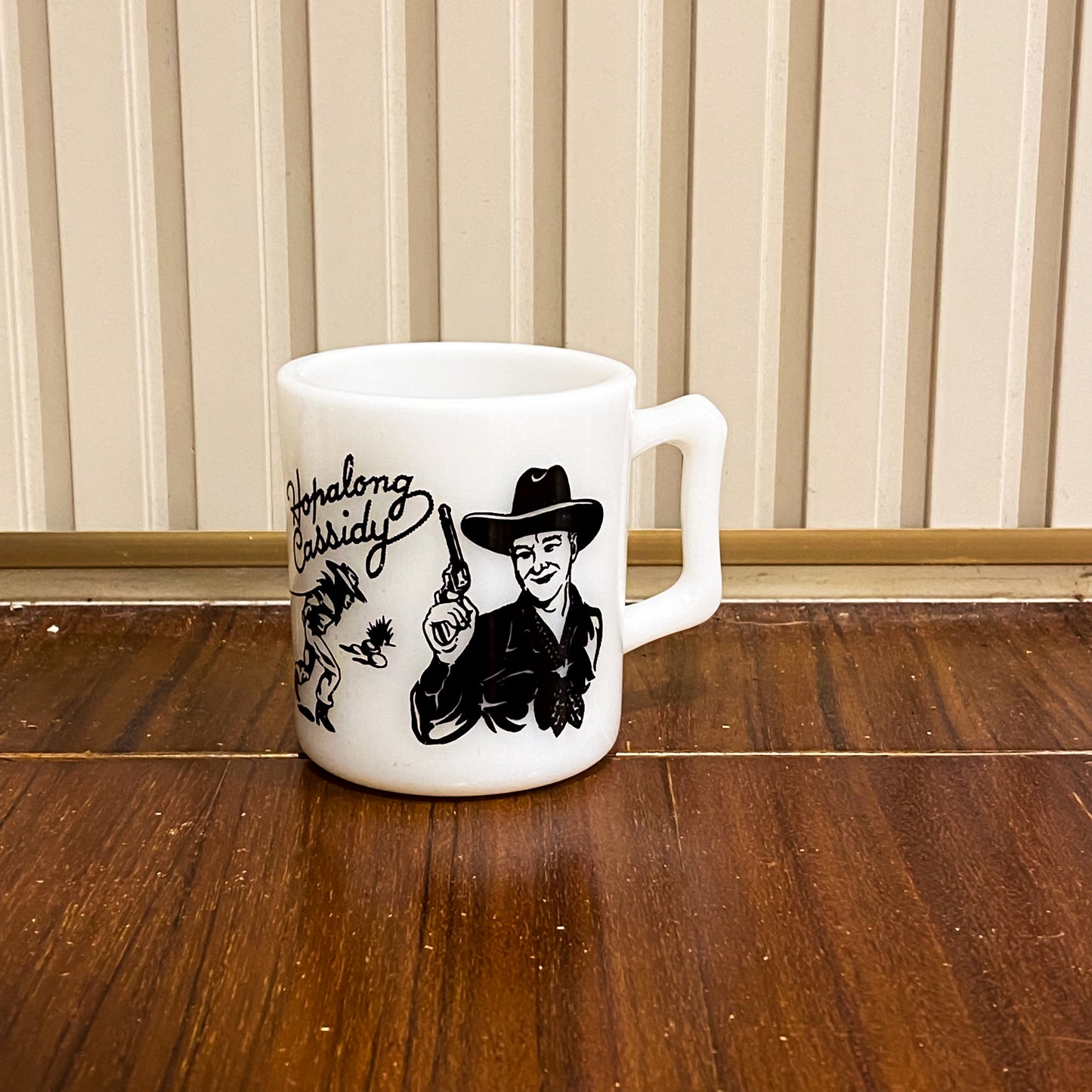 Hazel Atlas Hopalong Cassidy Black (HCBlk1)