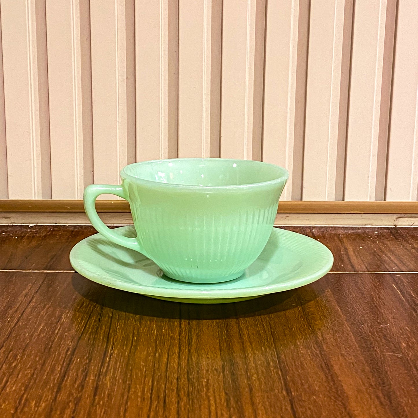 FireKing Jane Ray Cup & Sauce 1940s-50s (JR1)