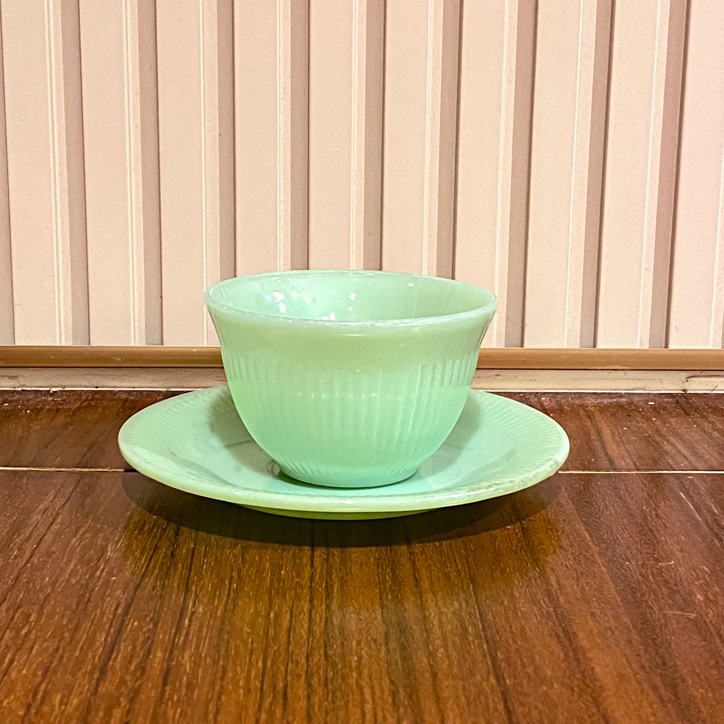 FireKing Jane Ray Cup & Sauce 1940s-50s (JR1)