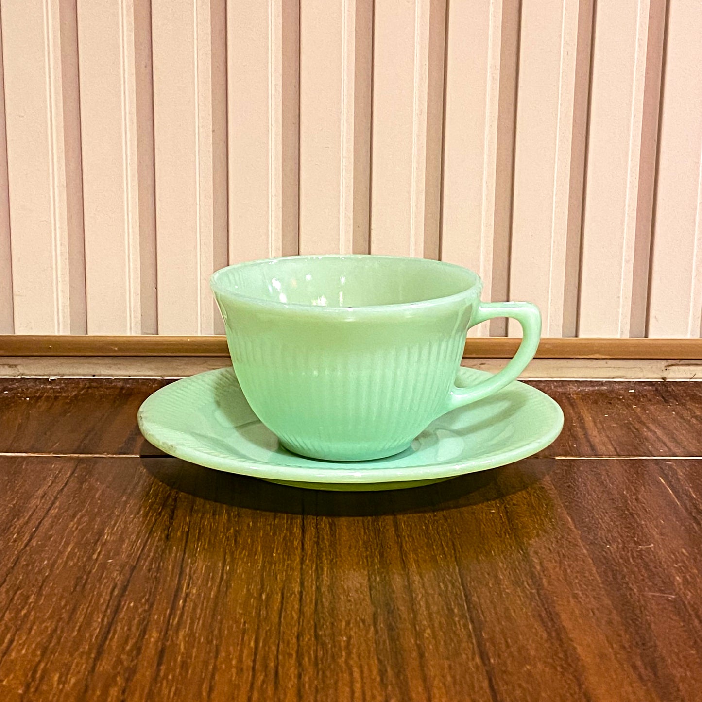 FireKing Jane Ray Cup & Sauce 1940s-50s (JR1)