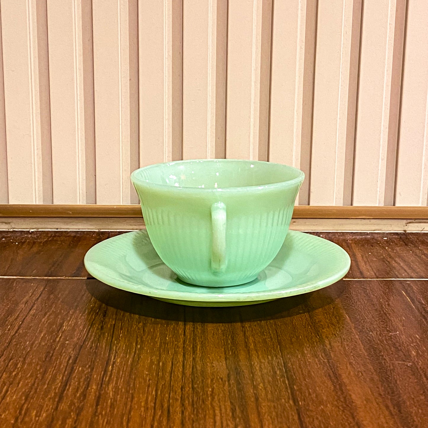 FireKing Jane Ray Cup & Sauce 1940s-50s (JR1)