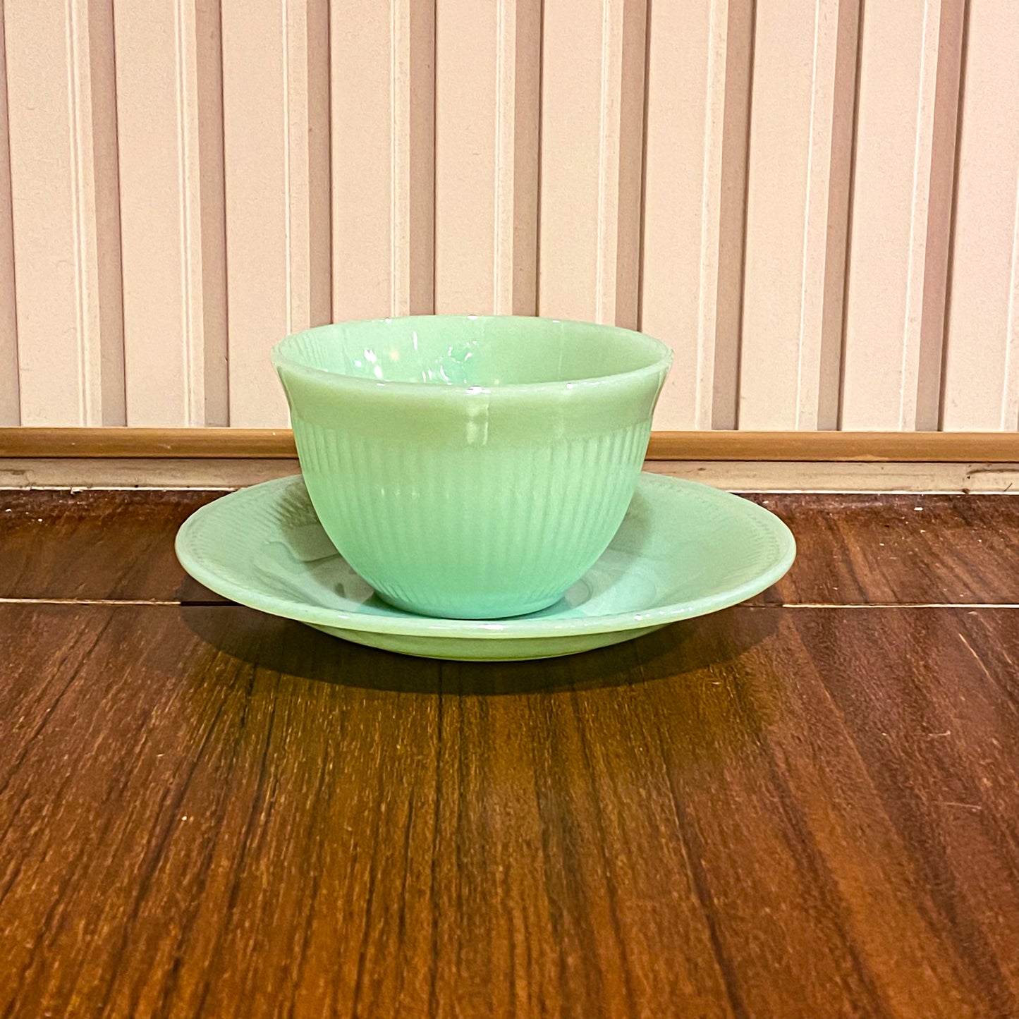 FireKing Jane Ray Cup & Sauce 1950s-60s(JR2)