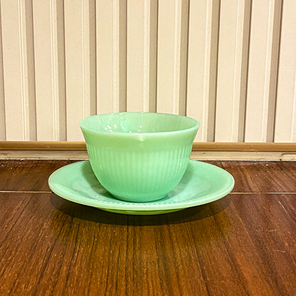 FireKing Jane Ray Cup & Sauce 1970s (JR4)
