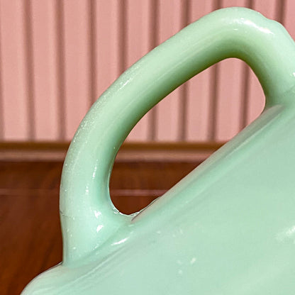 FireKing Jadeite D handle Mug, Made in USA 1960s (D6)