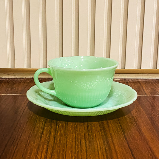 FireKing Jadeite Alice Cup & Sauce without logo (alice5)