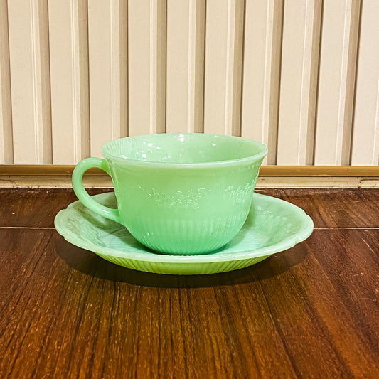 FireKing Jadeite Alice Cup & Sauce without logo (alice6)