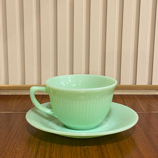 FireKing Jane Ray Cup & Sauce 1950s-60s (JR1)