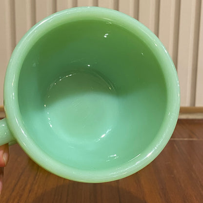 FireKing Restaurant-ware cup & saucer, Made in USA 1950s-60s (CS1)