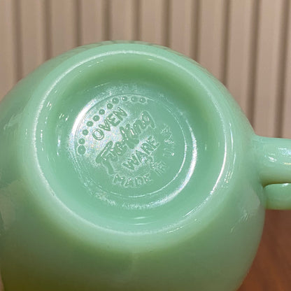 FireKing Restaurant-ware cup & saucer, Made in USA 1950s-60s (CS1)