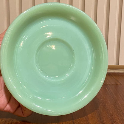 FireKing Restaurant-ware cup & saucer, Made in USA 1950s-60s (CS1)