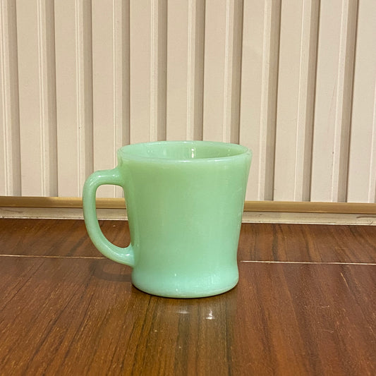 FireKing Jadeite D handle Mug, Made in USA 1960s (D5)