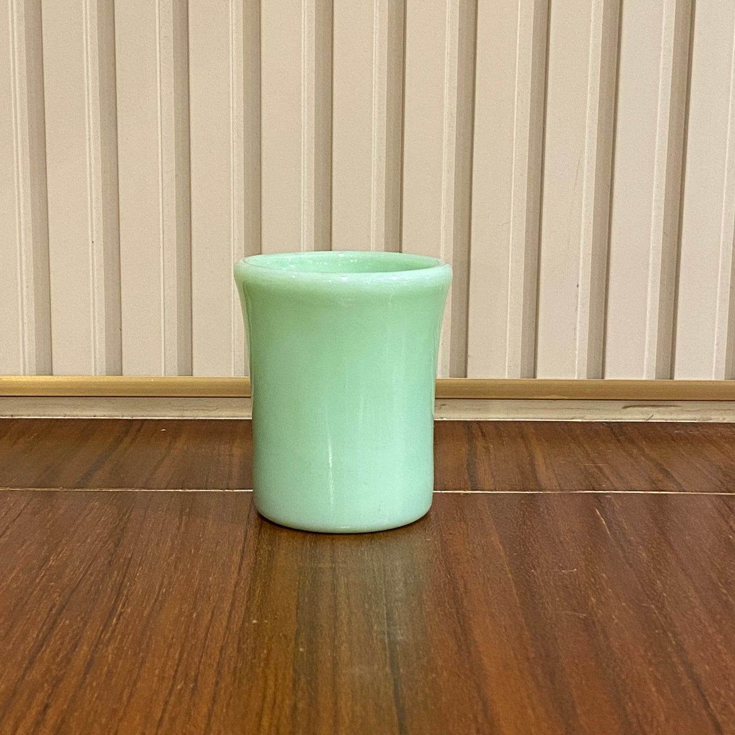 FireKing C-handle Slim Chocolate Mug, Made in USA 1950s (co2)