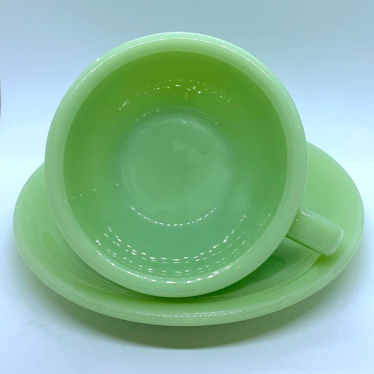 FireKing Restaurent-ware Cup & Sauce 1950s (G299)
