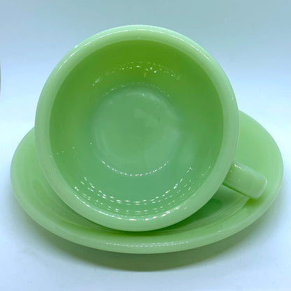 FireKing Restaurent-ware Cup & Sauce 1950s (G299)