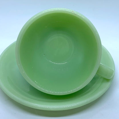 FireKing Restaurent-ware Cup & Sauce 1950s (G319)