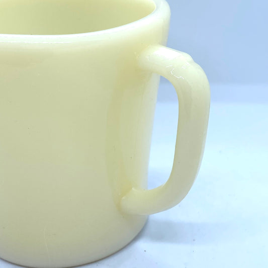 FireKing Ivory Shaving Mug Tall (ivory1)