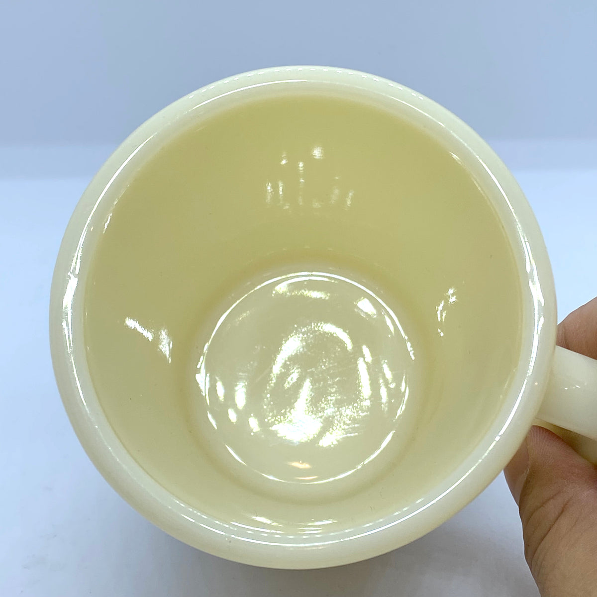 FireKing Ivory Shaving Mug Tall (ivory2) (Copy)