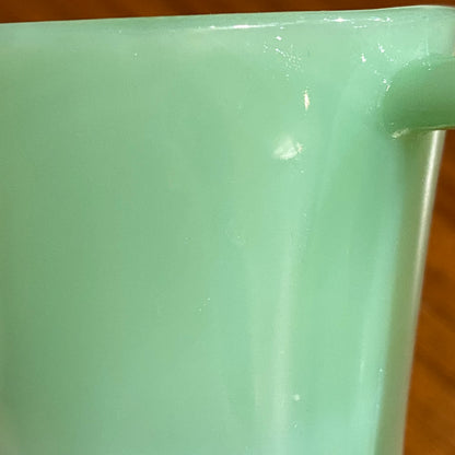 FireKing Jadeite D handle Mug, Made in USA 1960s (D1)