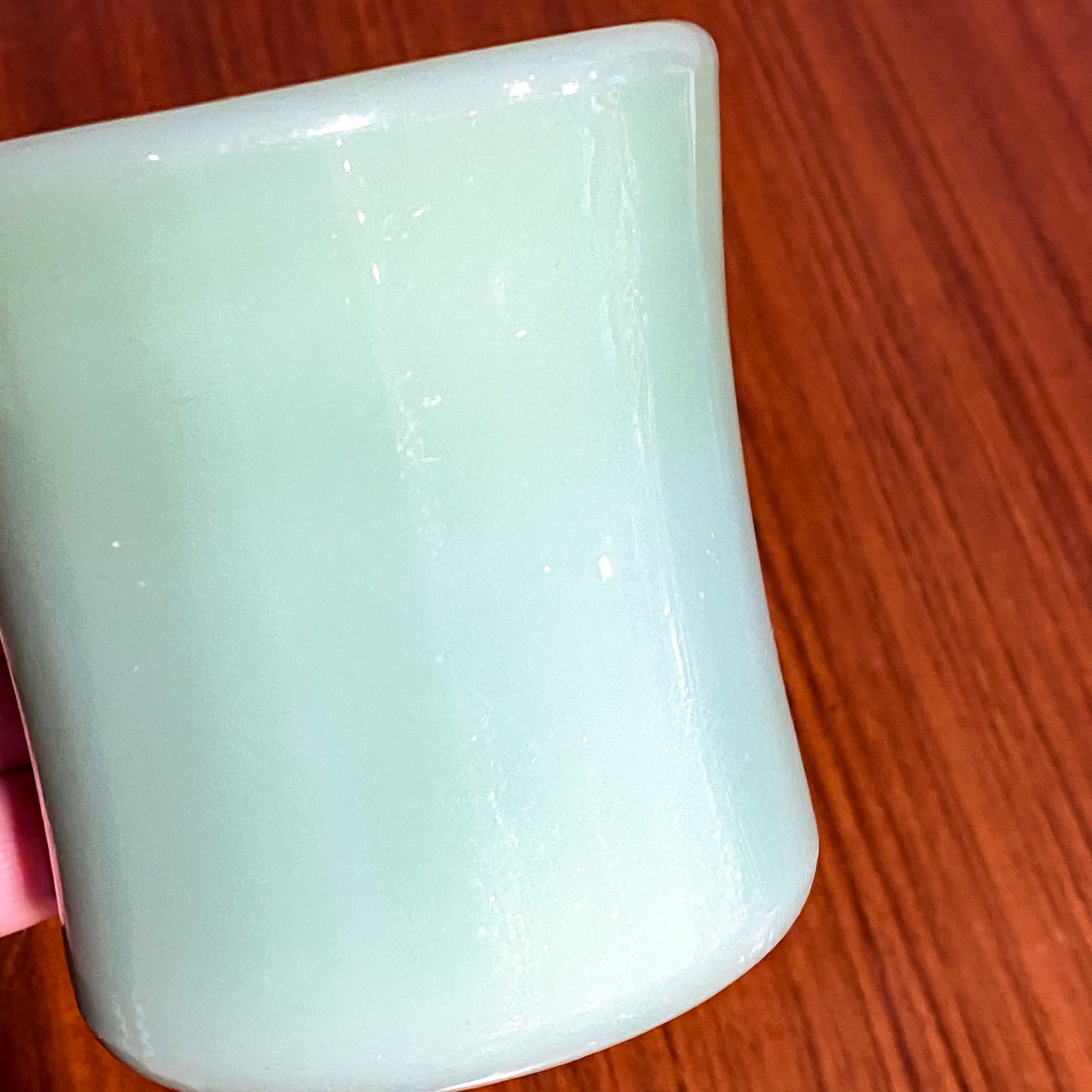 FireKing Extra Heavy C-handle Mug, Made in USA 1950s (EX4)