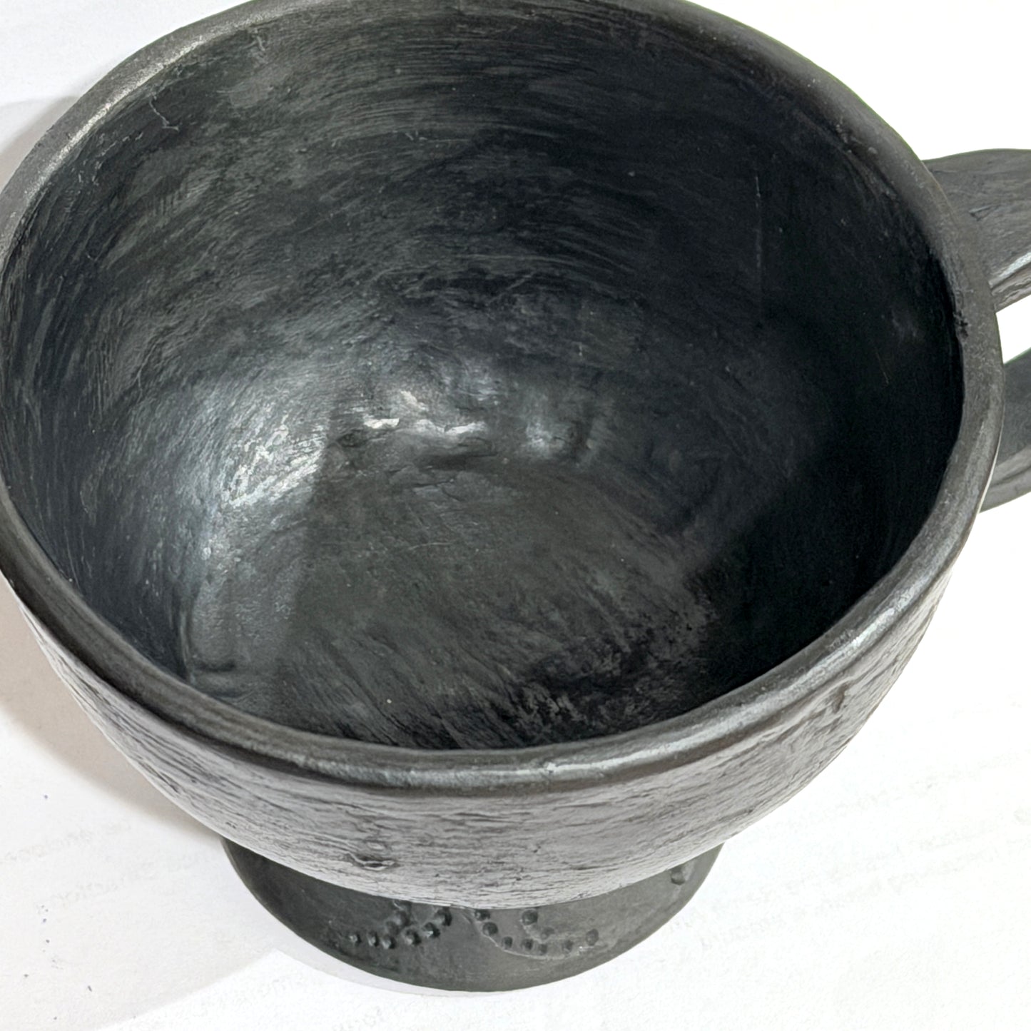 西藏黑陶酥油茶杯 Tibetan Black Pottery Mug