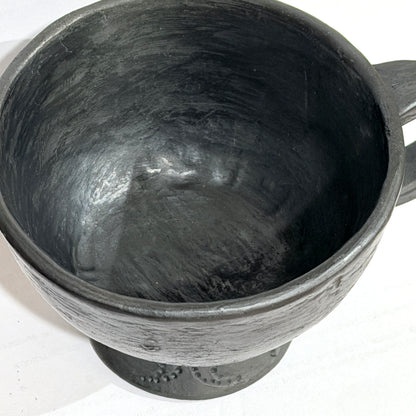 西藏黑陶酥油茶杯 Tibetan Black Pottery Mug