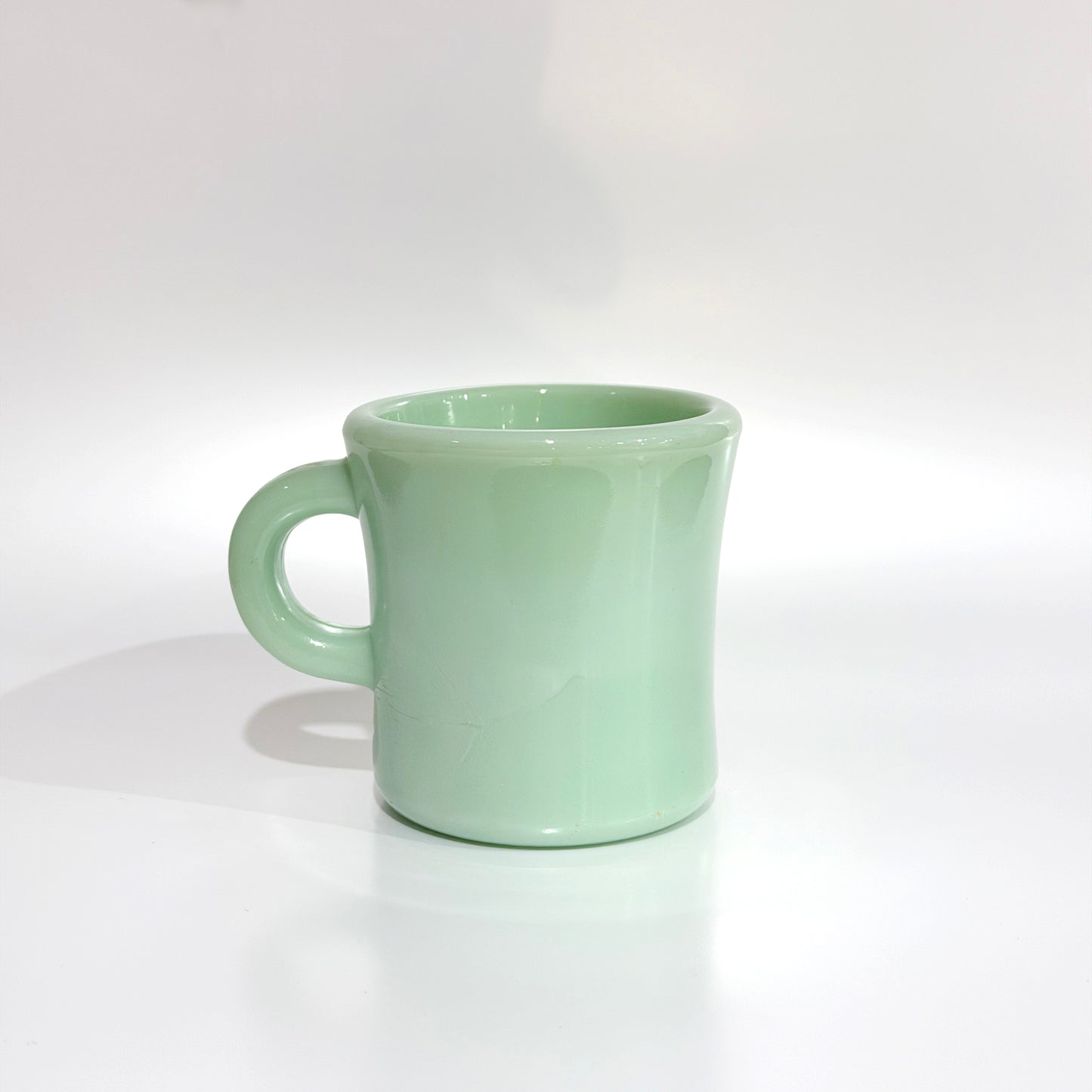 FireKing Extra Heavy C-handle Mug, Made in USA 1950s (EX1)