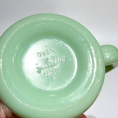 FireKing Extra Heavy C-handle Mug, Made in USA 1950s (EX1)