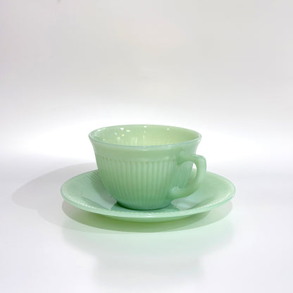FireKing Jane Ray Cup & Sauce 1950s-60s (JR1)