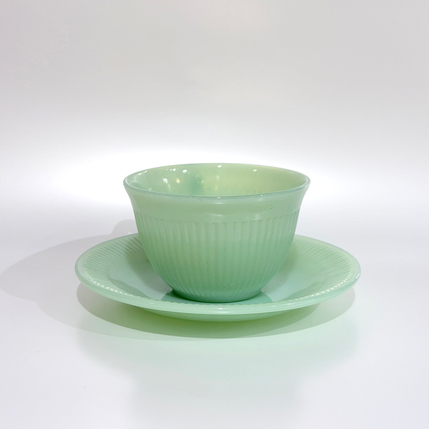 FireKing Jane Ray Cup & Sauce 1950s-60s (JR1)
