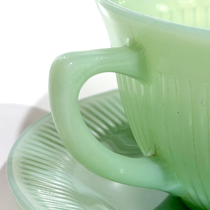 FireKing Jane Ray Cup & Sauce 1950s-60s (JR1)