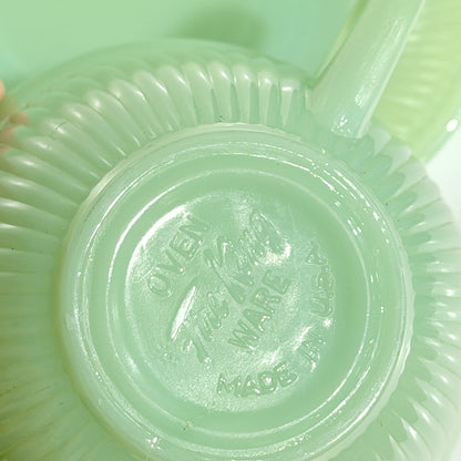 FireKing Jane Ray Cup & Sauce 1950s-60s (JR1)