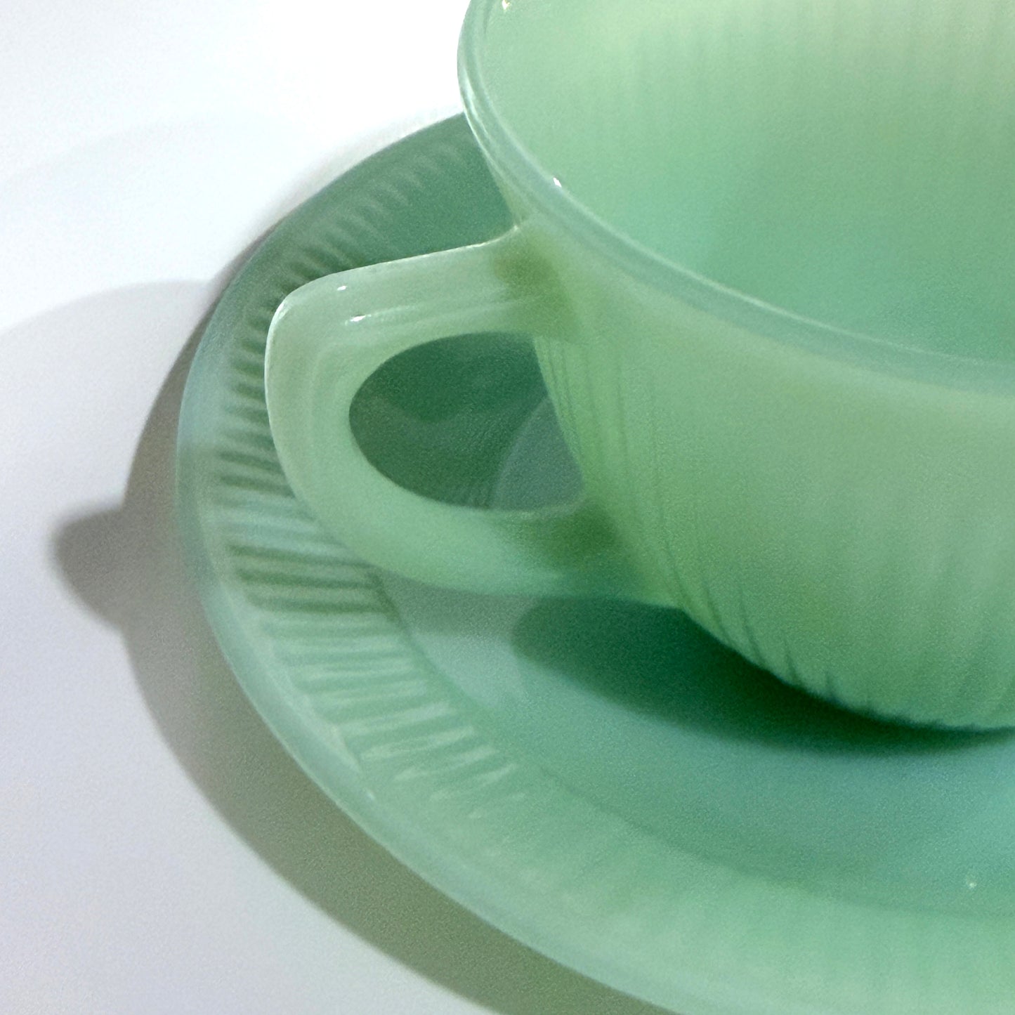 FireKing Jane Ray Cup & Sauce 1950s-60s(JR2)