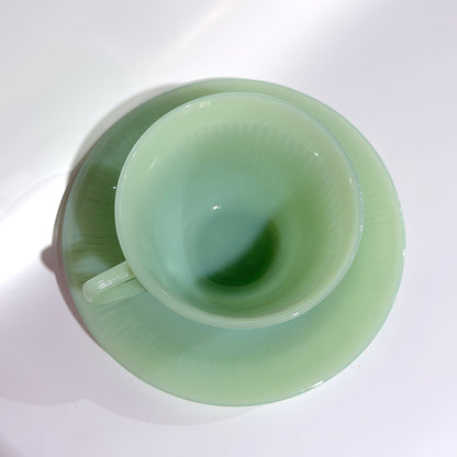 FireKing Jane Ray Cup & Sauce 1950s-60s(JR3)