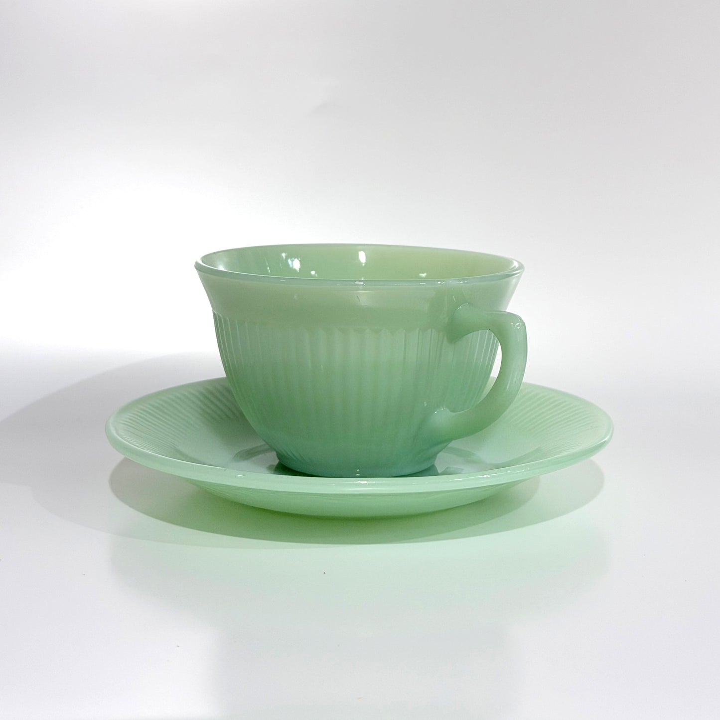 FireKing Jane Ray Cup & Sauce 1950s-1960s (JR4)