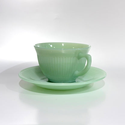 FireKing Jane Ray Cup & Sauce 1950s-1960s (JR4)