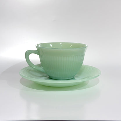 FireKing Jane Ray Cup & Sauce 1950s-1960s (JR4)