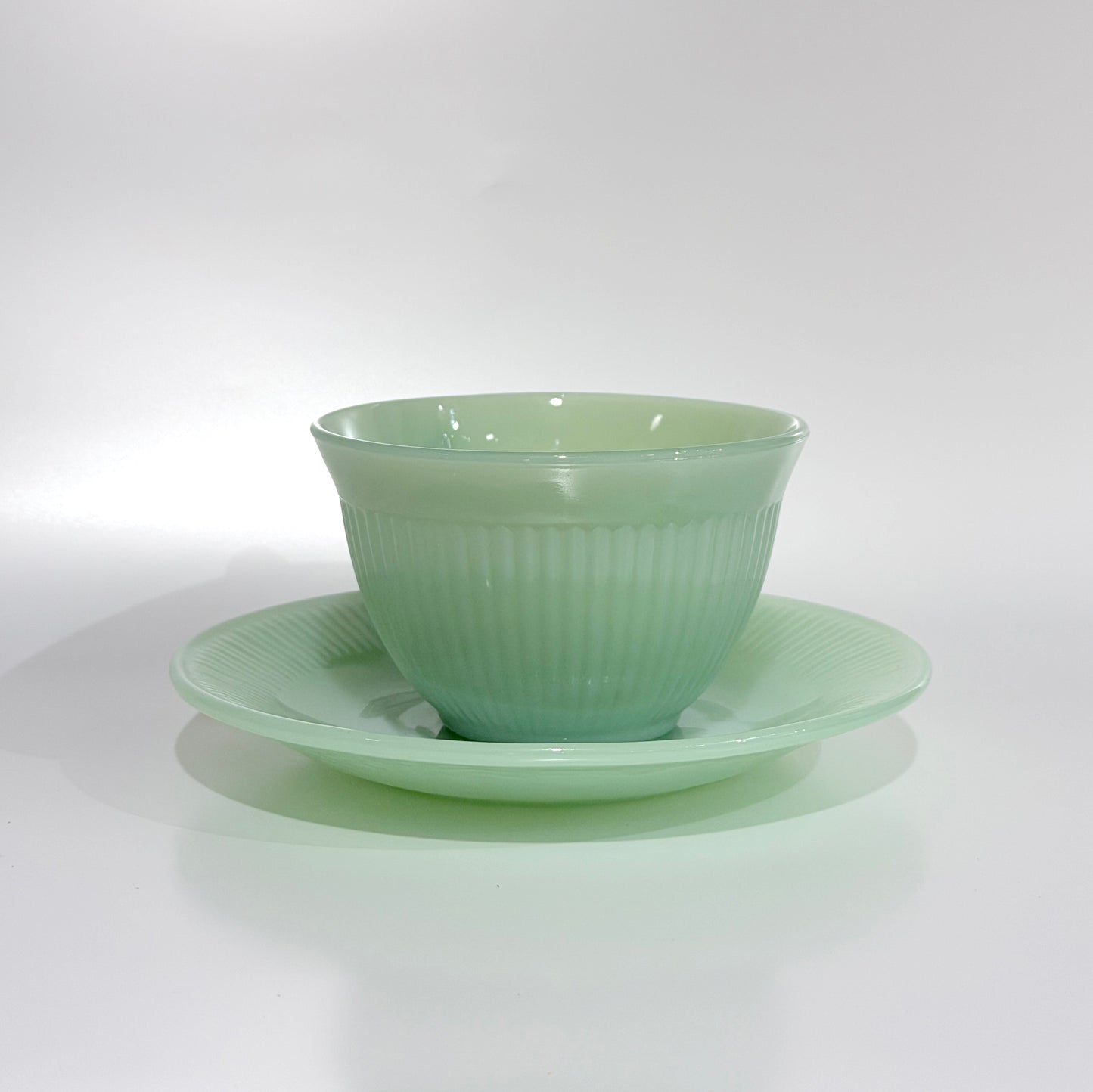 FireKing Jane Ray Cup & Sauce 1950s-1960s (JR4)