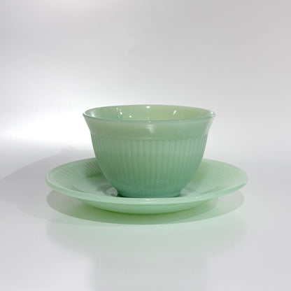 FireKing Jane Ray Cup & Sauce 1950s-1960s (JR4)