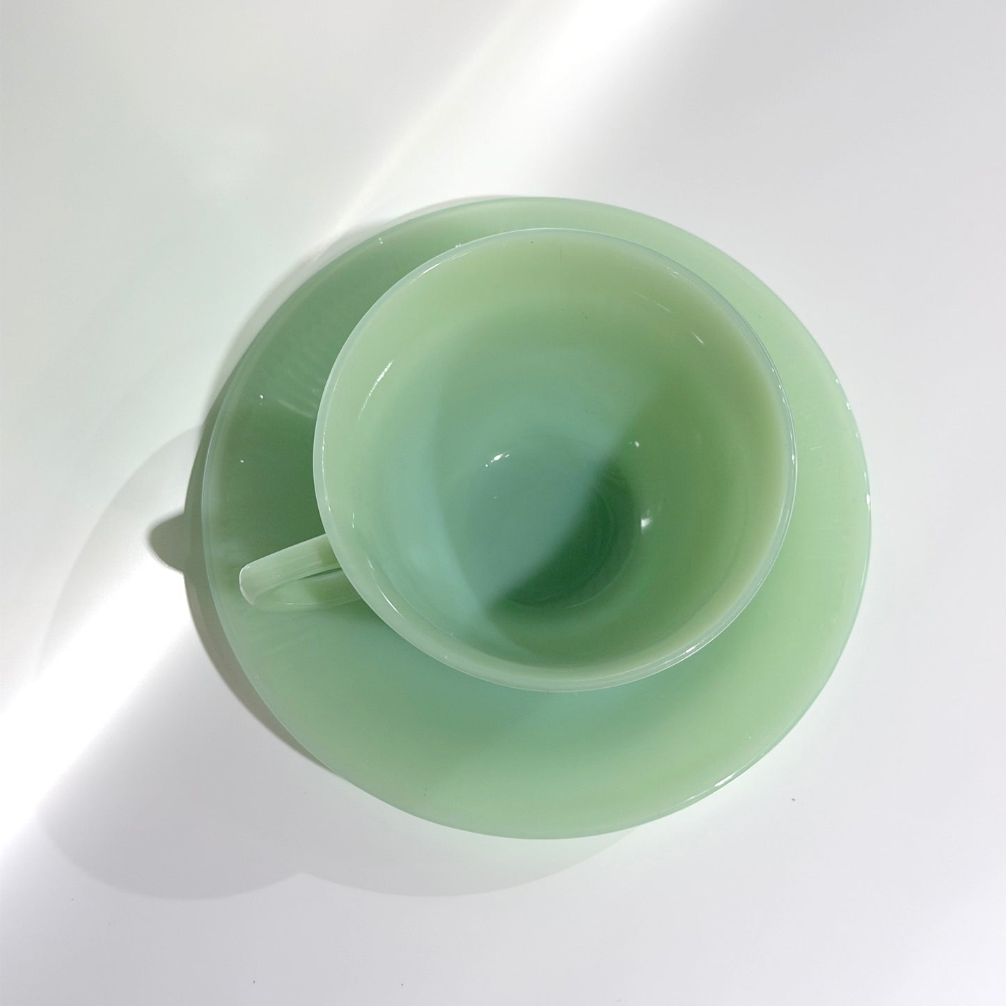 FireKing Jane Ray Cup & Sauce 1950s-1960s (JR4)