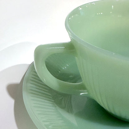 FireKing Jane Ray Cup & Sauce 1950s-1960s (JR4)