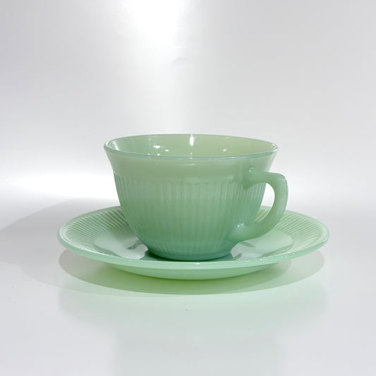 FireKing Jane Ray Cup & Sauce 1950s-1960s (JR5)