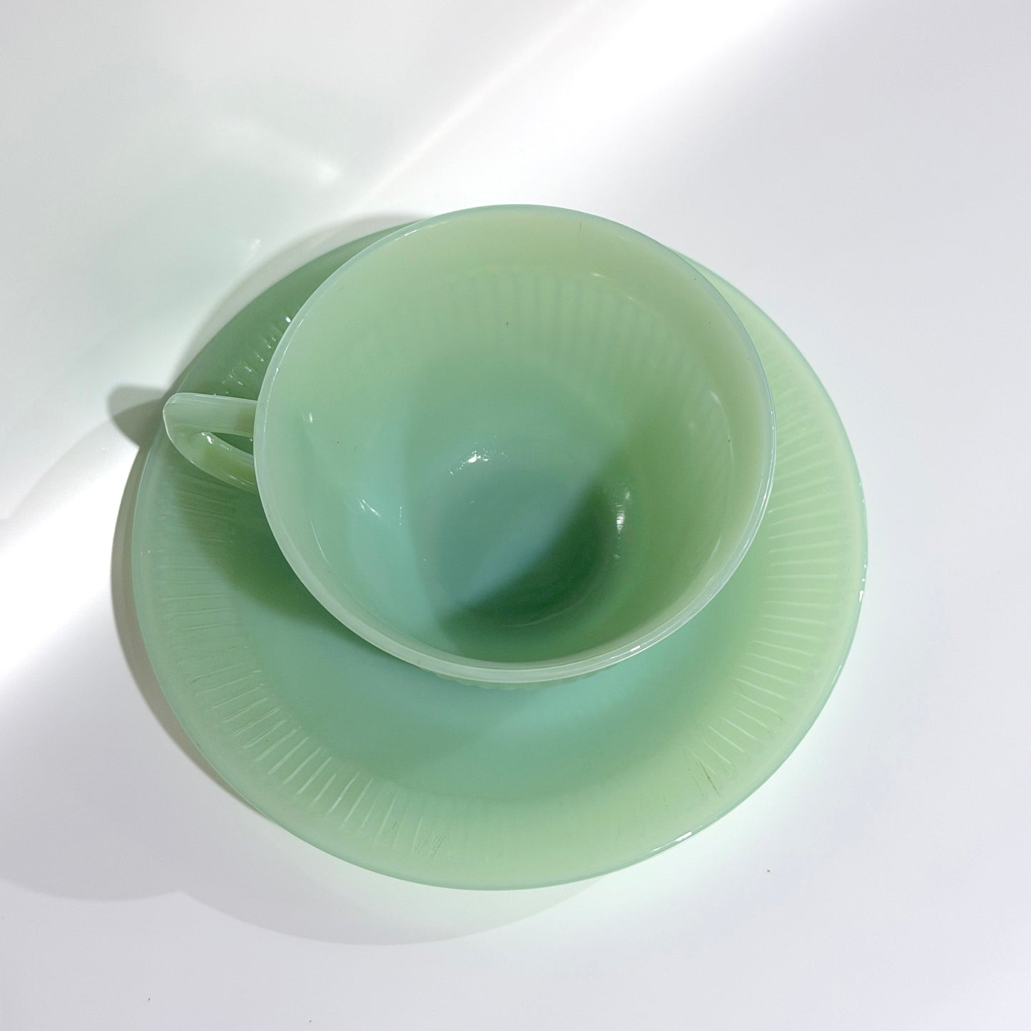 FireKing Jane Ray Cup & Sauce 1950s-1960s (JR5)
