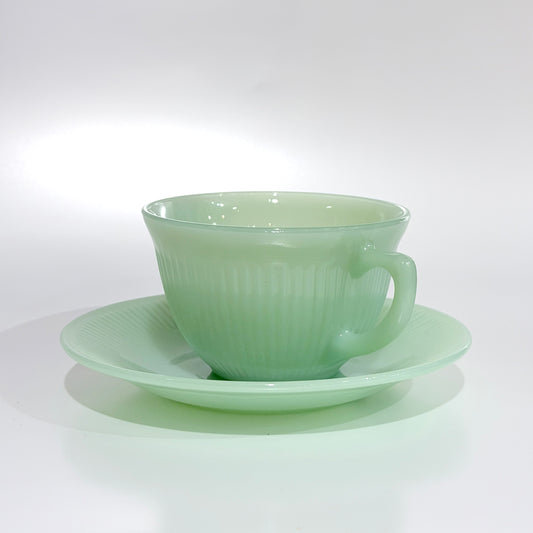 FireKing Jane Ray Cup & Sauce 1950s-1960s (JR6)