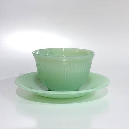 FireKing Jane Ray Cup & Sauce 1950s-1960s (JR6)