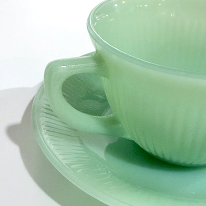 FireKing Jane Ray Cup & Sauce 1950s-1960s (JR6)