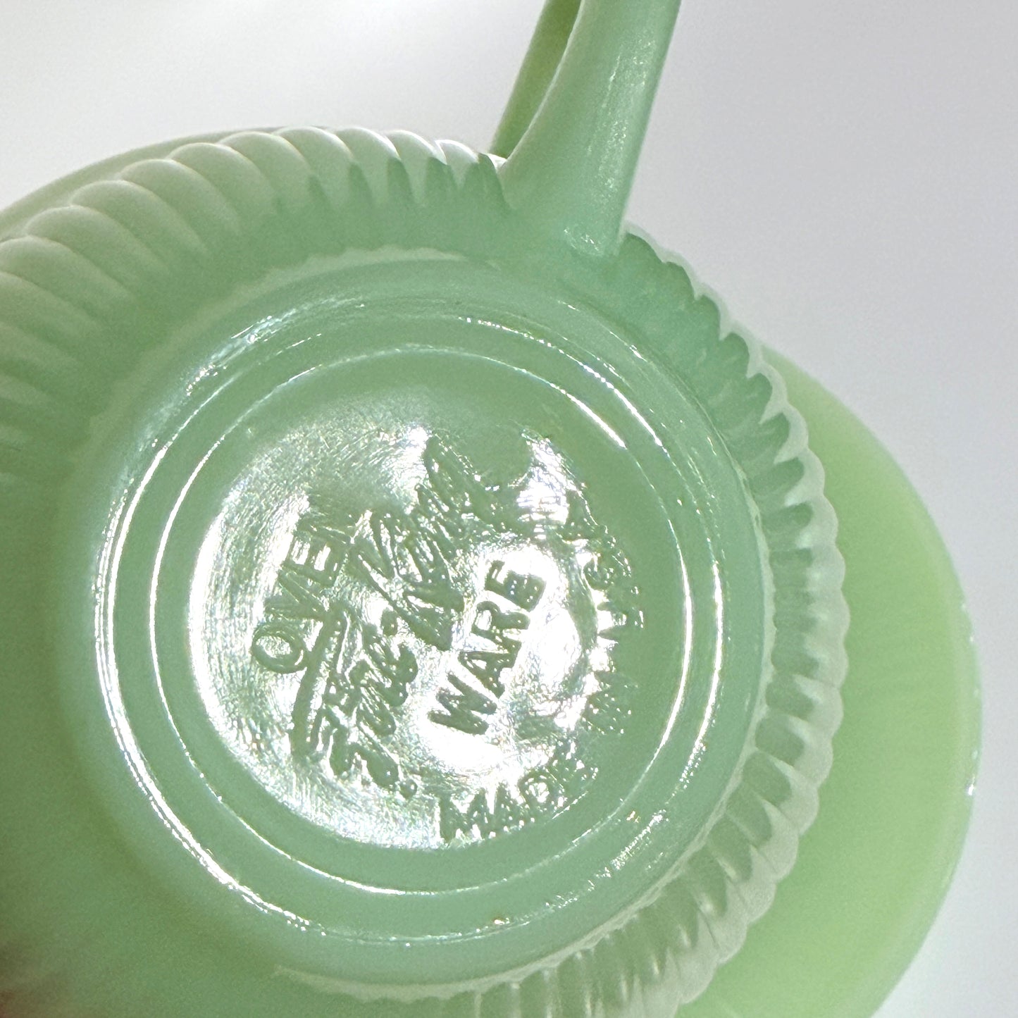FireKing Jane Ray Cup & Sauce 1950s-1960s (JR6)