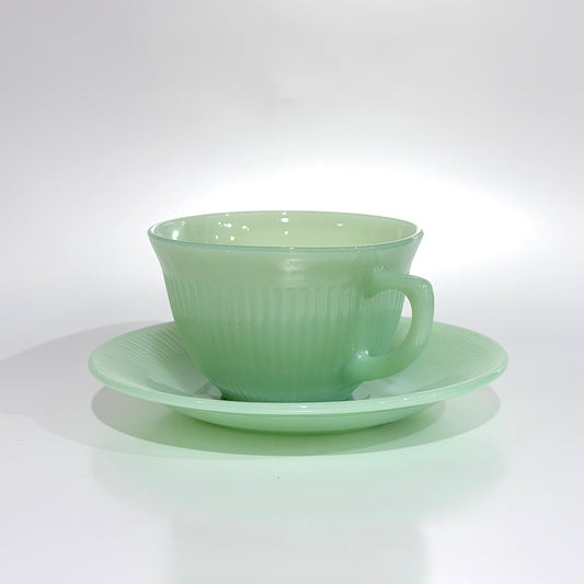 FireKing Jane Ray Cup & Sauce 1950s-1960s (JR7)