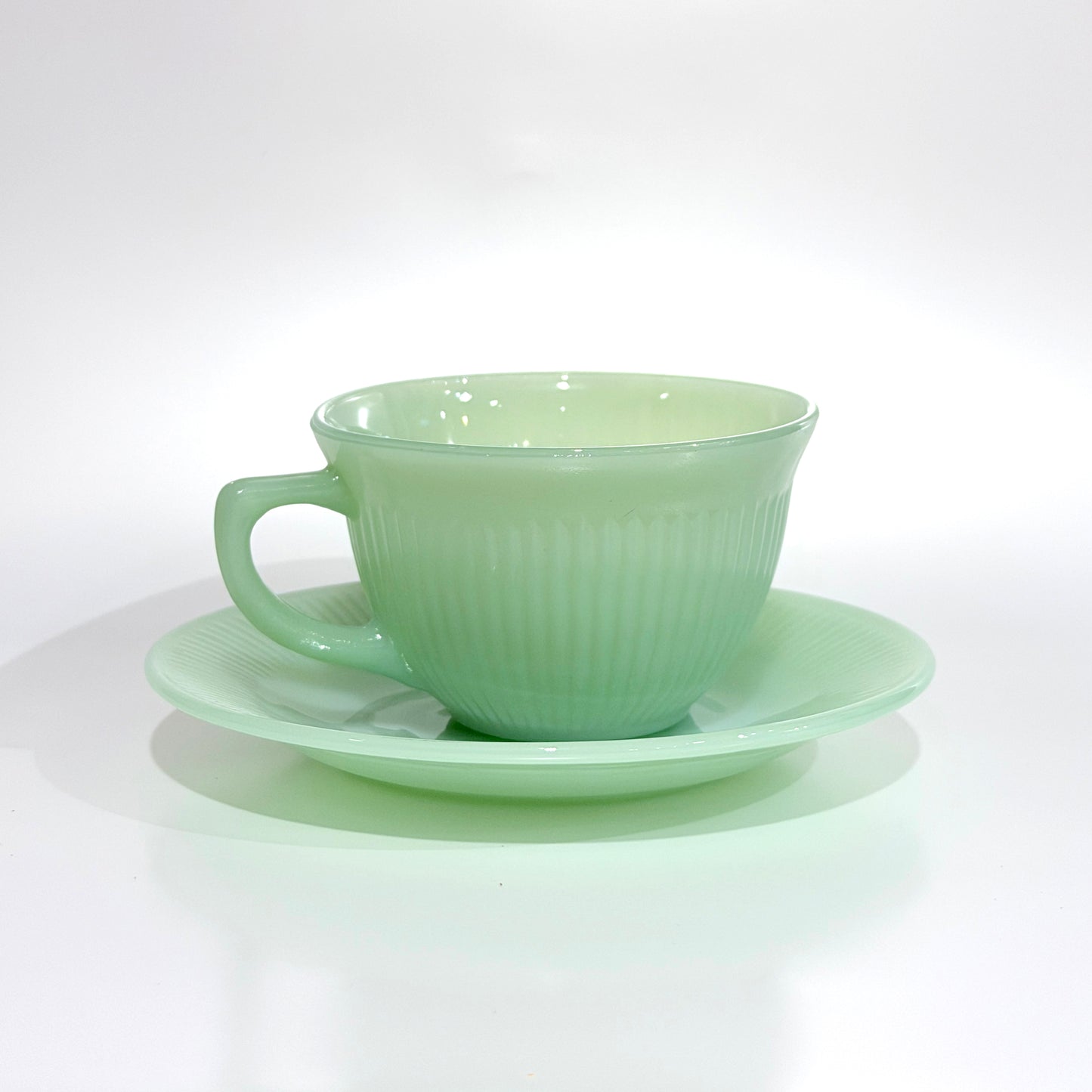 FireKing Jane Ray Cup & Sauce 1950s-1960s (JR7)