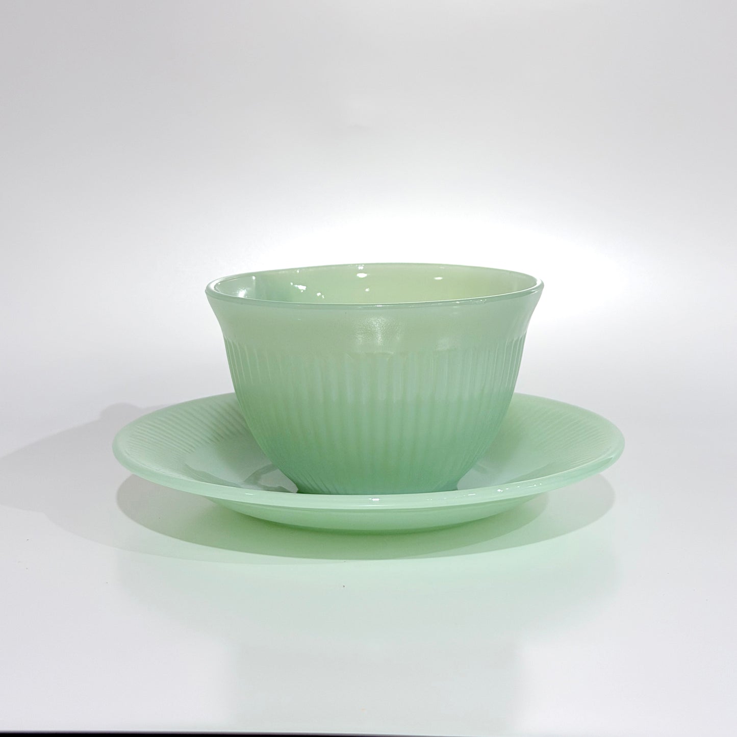 FireKing Jane Ray Cup & Sauce 1950s-1960s (JR7)